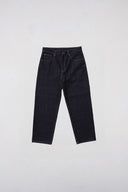 Raw Denim Wide-Leg Pants