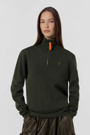 Pull Gertrude Lewis Patch Dark Green