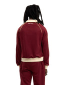 La veste de jogging Signature bordeaux