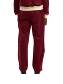 Le pantalon de jogging Signature bordeaux