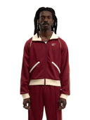 La veste de jogging Signature bordeaux