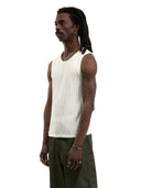Beige Knit Tank Top