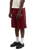 Le short de jogging Signature bordeaux
