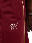 Le short de jogging Signature bordeaux