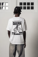 Rodeo Simulator White Tee
