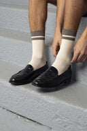 Rustic Taupe Socks