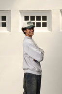 Navy And Green Cap