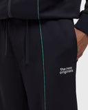 Emblem Track Pants – Navy/Check