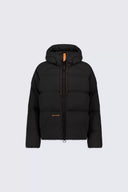Doudoune mixte oversize à capuche Azael Glacier Noir