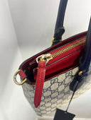 Gucci GG Supreme Tote 2Way — Toile GG Supreme beige et brun