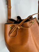 Louis Vuitton Noé — Cuir Épi cognac, vintage