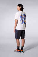 T-shirt Print Leonce Spot Mixte Blanc
