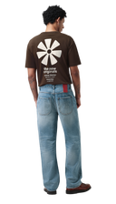 Ananse Adinkra Tee Acid Brown