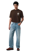 Ananse Adinkra Tee Acid Brown
