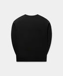 Mono Rib Sweater Black