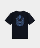Sky Captain Blue Candle Label Boxy T-Shirt