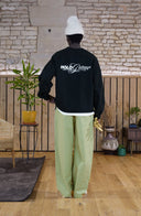 Hologram Crewneck Sign Black