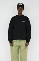 Hologram Crewneck Sign Black