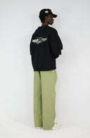 Hologram Crewneck Sign Black