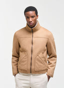 Blouson en daim