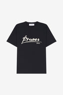 T-shirt régulier noir signé études