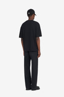 T-shirt relax étoiles noir