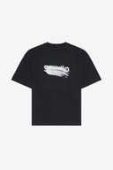 T-shirt Relax avec logo taché