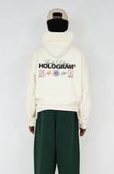 Hologram Hoodie Mosaic Beige