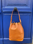 Louis Vuitton Noé — Cuir Épi cognac, vintage