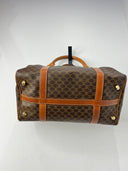 Céline Sac Boston en toile Macadam marron