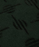 Monogram Knit Zip Up Rosin