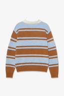 POLO EN MAILLE MARRON RUGBY