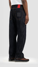 9-Dots Relaxed Slub Jeans Raw Denim – Raw Denim