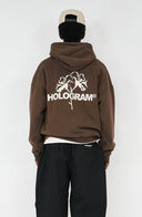 Hologram Jacket Flower Brown