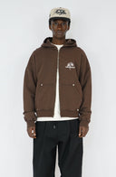 Hologram Jacket Flower Brown
