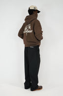 Hologram Jacket Flower Brown