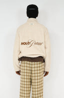 Hologram Jacket Sign Beige