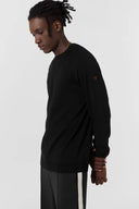 Pull Gertrude AL Lemon Yarn Black