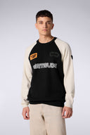 Pull Jacquard Bicolore Alain Club Black/Creme