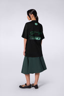 T-shirt Baseball Baris Mixte Noir