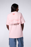 T-shirt Baseball Baris Mixte Blush