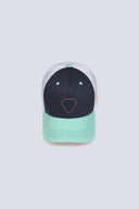 Casquette Trucker Colorblock Billys Mixte Nuit/Menthe