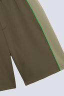 Short de Sport Dario Khaki/Granite