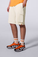 Short Cargo Molleton Ivar Crème