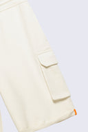 Short Cargo Molleton Ivar Crème