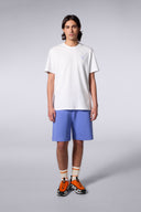 T-shirt print dos Leonce Fluidity Blanc