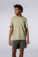 T-shirt Print Geometry Leonce Mixte Granite