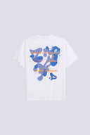 T-shirt Print Leonce Spot Mixte Blanc