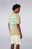 T-shirt Print Leonce Spot Mixte Granite