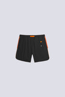 Short de bain Stretch Samy Black/Orangette